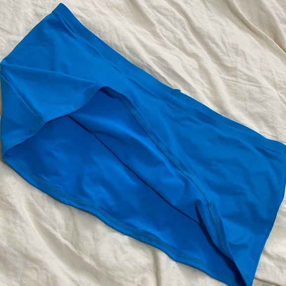 SKIMS Swim Micro Mini Skirt Turquoise XL NWT - Picture 7 of 8